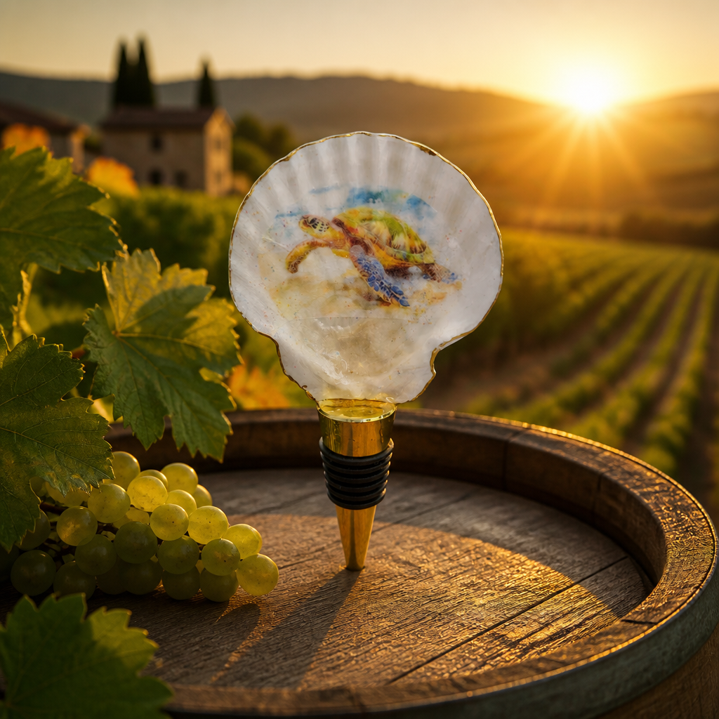 Turtle Wine Stopper